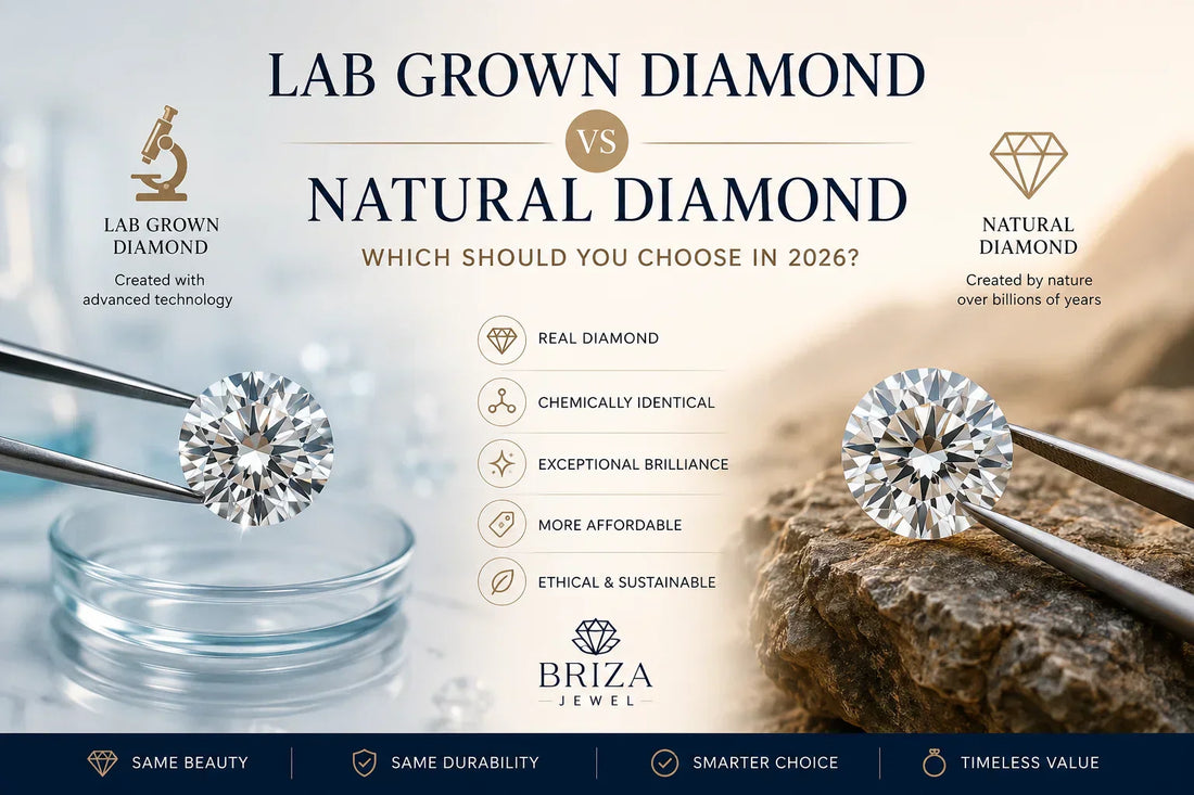Lab Grown Diamond vs Natural Diamond: Which Should You Choose in 2026?
