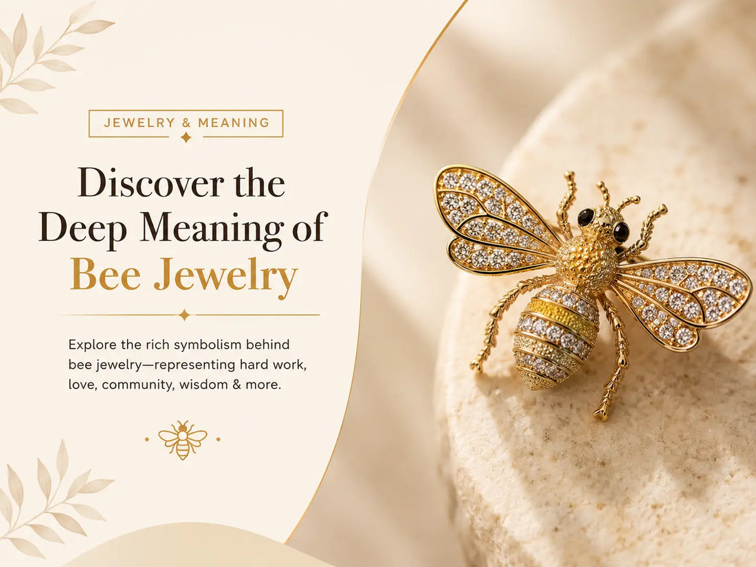 Discover the Deep Meaning of Bee Jewelry By Briza Jewel