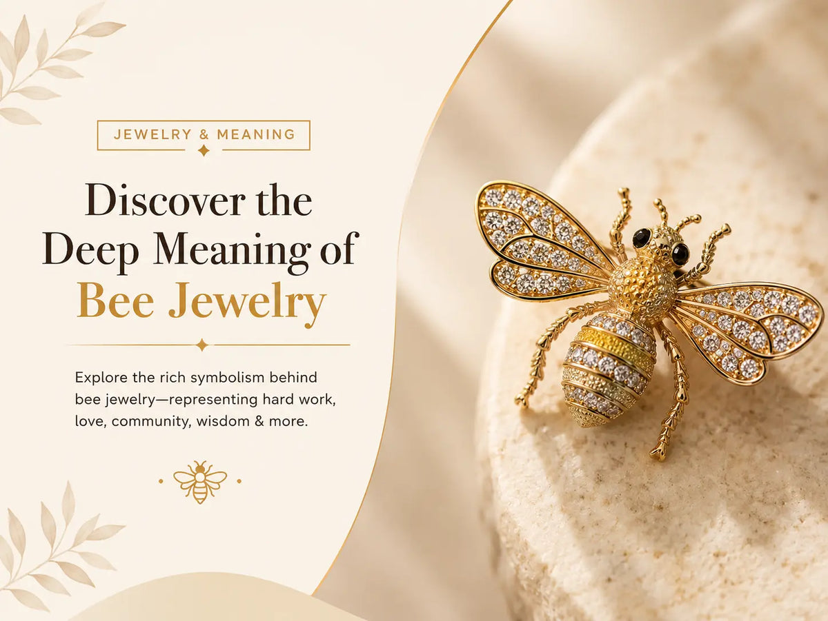 Discover the Deep Meaning of Bee Jewelry By Briza Jewel