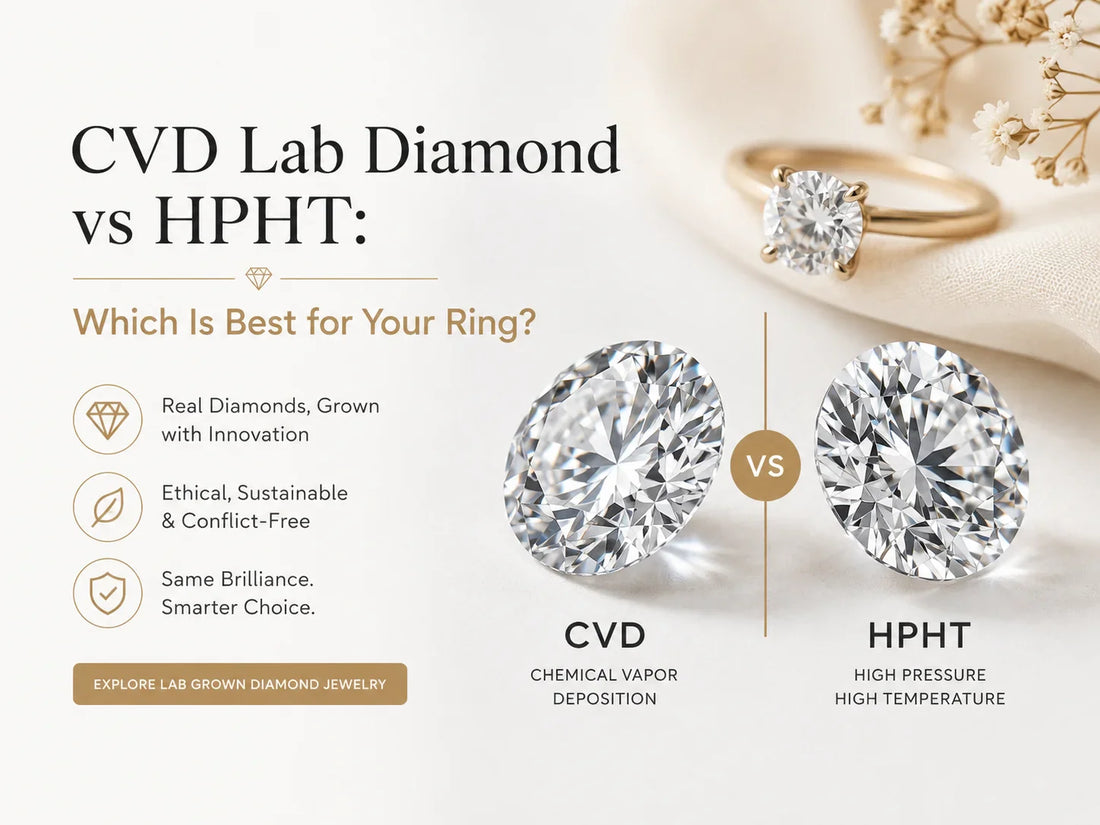 CVD Lab Diamond vs HPHT: Which Is Best for Your Ring?