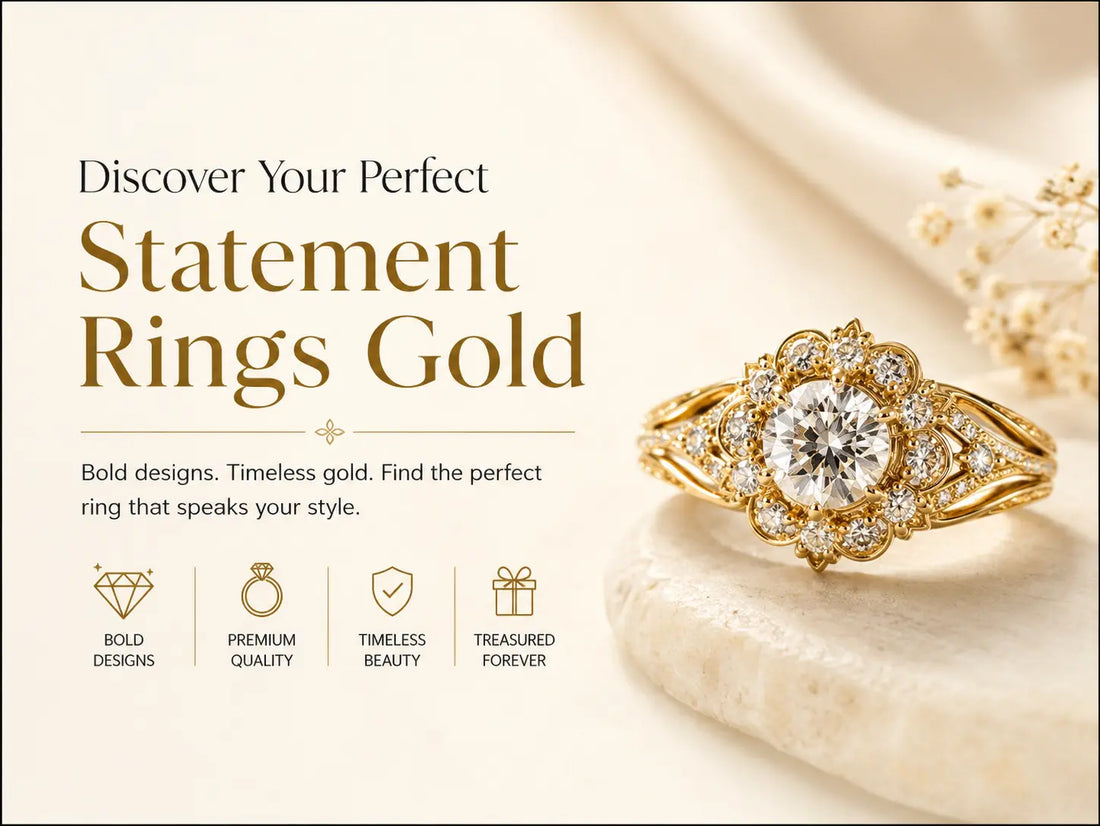 Discover Your Perfect Statement Rings Gold