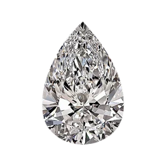 Pear Moissanite Diamond