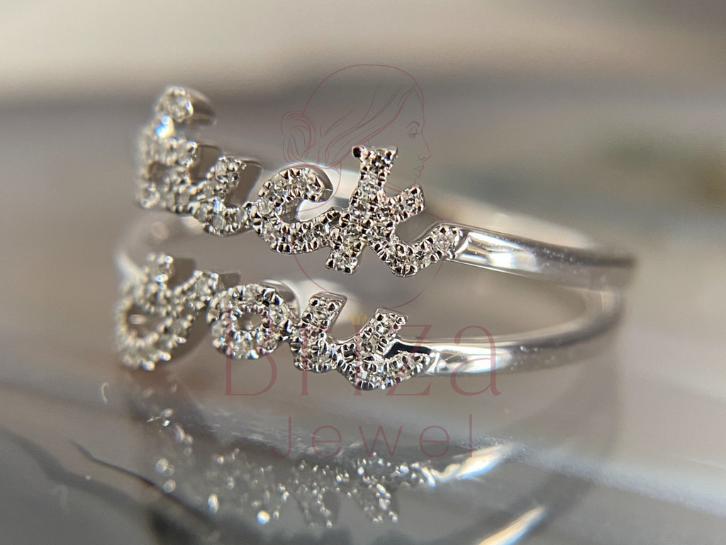 Statement Ring | Edgy Sterling Silver Lab Diamond Jewelry