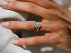 Oval Solitaire Engagement Ring | 14K Yellow Gold Diamond Ring