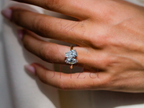 Marquise and Pear Diamond Ring | Toi et Moi 14K Gold Ring