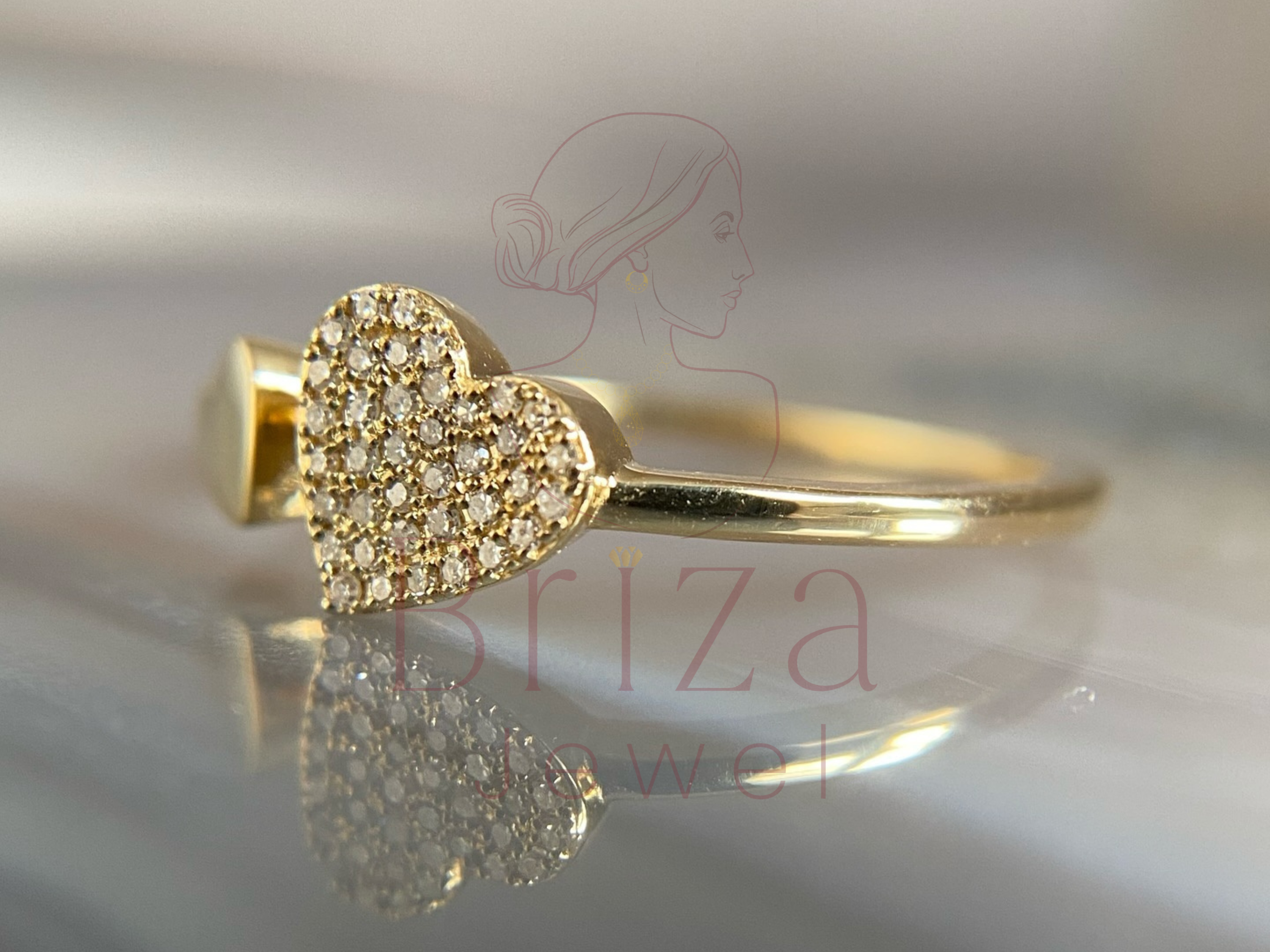 delicate promise jewelry worn on hand lifestyle view