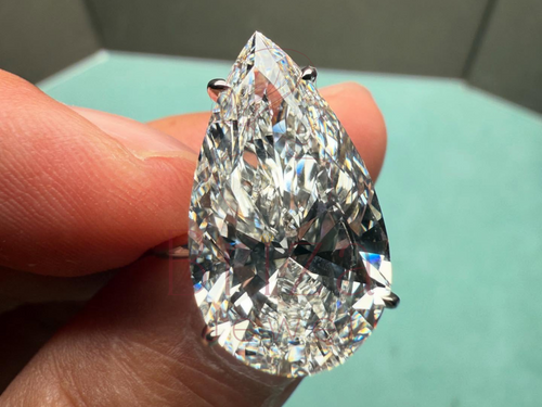 10 Carat Pear Shaped Diamond – Lab Grown IGI Certified