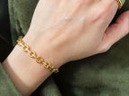 Elegant bracelet set in gold from Briza Jewel