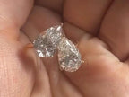Toi et Moi Ring - Pear Moissanite | Briza Jewel