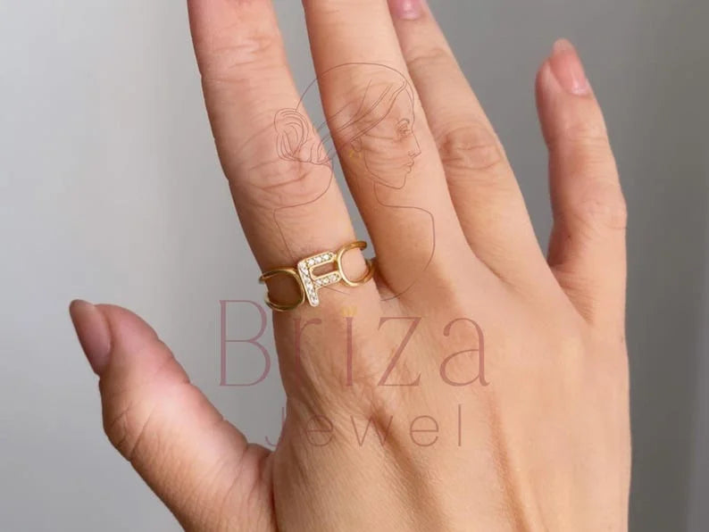 F Color Diamond Ring - Lab Grown Gold | Briza Jewel