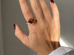 V Shaped Wedding Band - Ring | Briza Jewel
