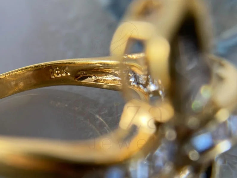 Baguette Diamond Ring - Lab Grown Gold | Briza Jewel