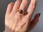 Citrine Ring Yellow Gold - Vintage | Briza Jewel