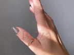 Bold Statement Ring - Gold Diamond | Briza Jewel