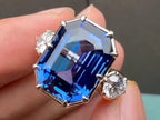 Diamond Cocktail Ring - Emerald Cut | Briza Jewel