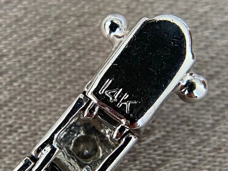 Round Diamond Tennis Bracelet - 18K White Gold | Briza Jewel
