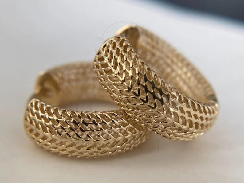 Gold Hoop Earrings for Women | Briza Jewel