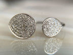 Open Diamond Band - White Gold Ring | Briza Jewel