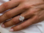 Oval Cut Engagement Ring - Lab Grown Gold Diamond Vintage | Briza Jewel