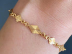 Minimalist Gold Bracelet | Briza Jewel