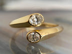 Bezel Engagement Ring - Gold | Briza Jewel
