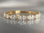 Marquise Cut Engagement Ring - Gold Eternity | Briza Jewel
