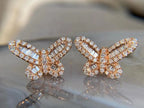 Butterfly Diamond Earring - Bridal Jewelry | Briza Jewel