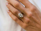Yellow Gold Oval Engagement Ring - Lab Grown Diamond Solitaire | Briza Jewel