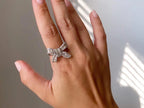 Baguette Diamond Engagement Ring | Briza Jewel