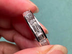 Baguette Moissanite Band - Eternity Ring | Briza Jewel