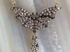 Diamond Bat Pendant - Necklace | Briza Jewel