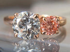 Two Stone Diamond Ring - Yellow Gold Toi et Moi Ring | Briza Jewel