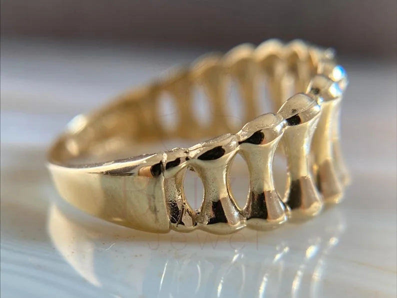 Wide Band - Gold Ring | Briza Jewel