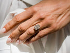 Lab Grown Cushion Cut Diamond Ring - Gold Solitaire | Briza Jewel