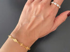 Minimalist Gold Bracelet | Briza Jewel