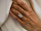 Lab Grown Oval Engagement Ring - Gold Diamond Solitaire | Briza Jewel