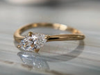 Marquise Diamond Solitaire Ring | Briza Jewel