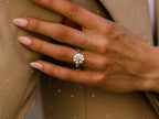 5 Carat Round Diamond Ring - Lab Grown 18K Yellow Gold Solitaire | Briza Jewel