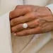 6 Carat Round Diamond Ring - Lab Grown 18K Yellow Gold Solitaire | Briza Jewel
