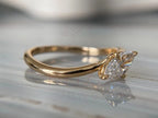 Marquise Diamond Solitaire Ring | Briza Jewel