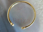 Gold Stacking Ring - Lab Grown Diamond | Briza Jewel