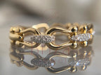 Elegant Diamond Ring - Lab Grown Gold | Briza Jewel