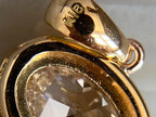Oval Diamond Pendant - Lab Grown 14K Gold Solitaire | Briza Jewel