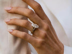 Yellow Gold Oval Engagement Ring - Lab Grown Diamond Solitaire | Briza Jewel