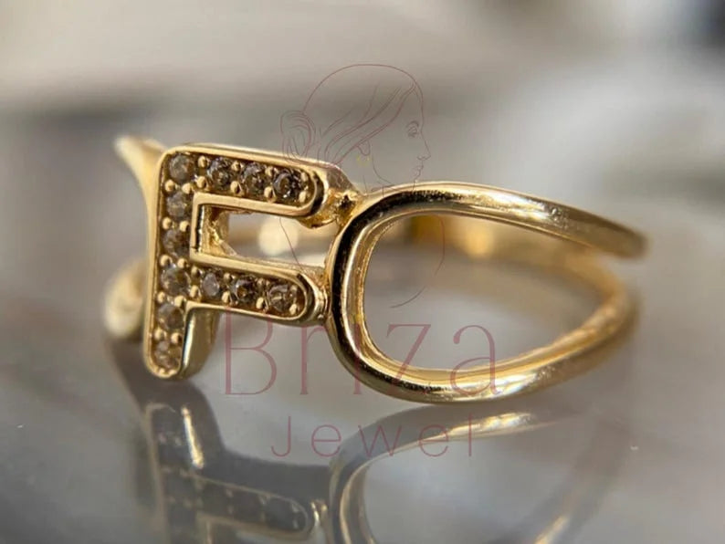 F Color Diamond Ring - Lab Grown Gold | Briza Jewel