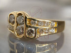 Real Diamond Ring for Men - Gold Vintage | Briza Jewel
