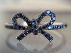 Pandora Bow Ring - Moissanite | Briza Jewel
