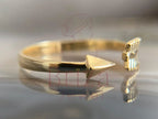Simplistic Engagement Ring - Gold | Briza Jewel