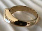 Vintage Inspired Diamond Ring - Yellow Gold | Briza Jewel