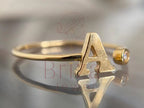 A Gold Ring - Lab Grown Diamond | Briza Jewel
